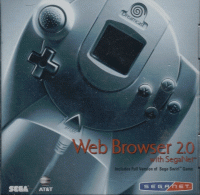 PlanetWeb Web Browser 2.0 Sega Dreamcast US box art